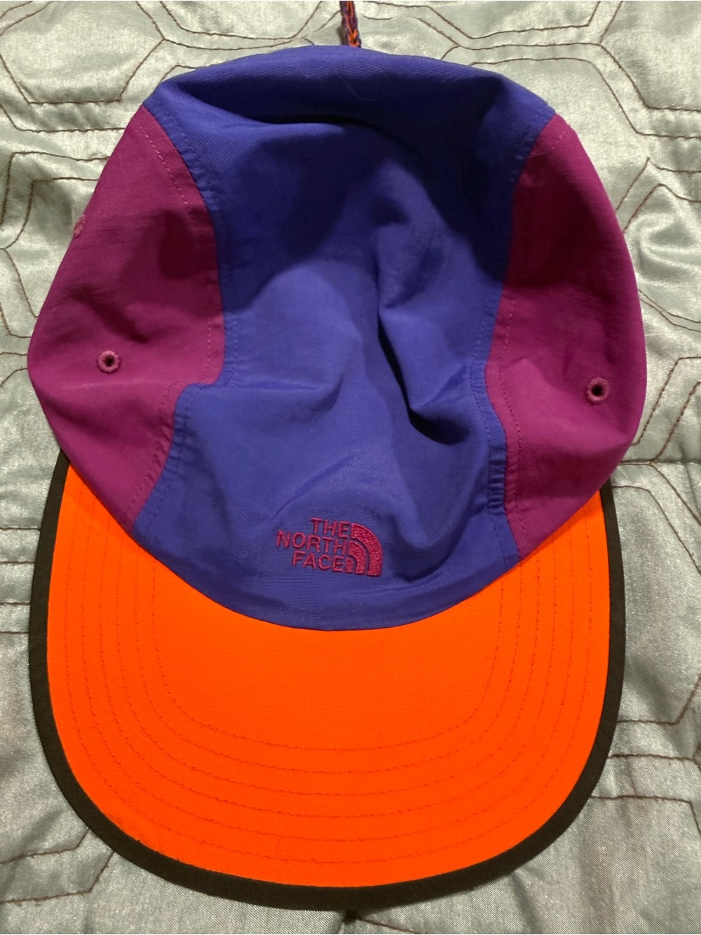 The North Face 92 Rage Ball Cap Aztec Blue & Persian Orange